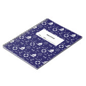 Thème nautique Carnet étudiant (Côté gauche)