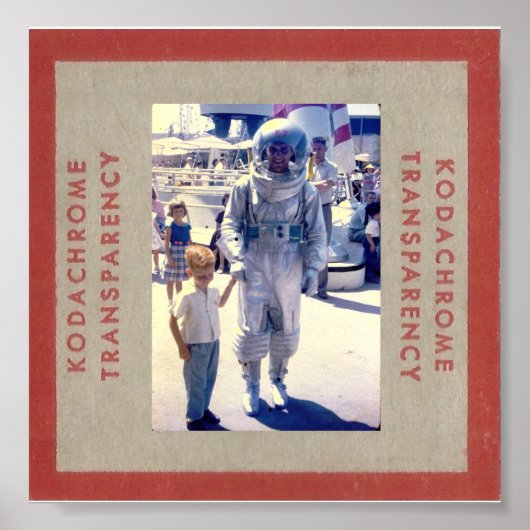 Theme Park Astronaut uit 1950 Poster (Voorkant)