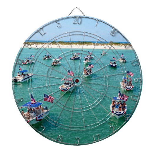 Thème Patriotic Cible de flechettes (Devant)