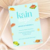 Thème philippin Anniversaire Invitation Pinoy Part