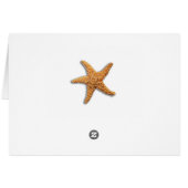 Thème Plage Starfish Mariage Rustique (Dos Horizontal)