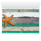 Thème Plage Starfish Mariage Rustique (Intérieur Horizontal (Bas))