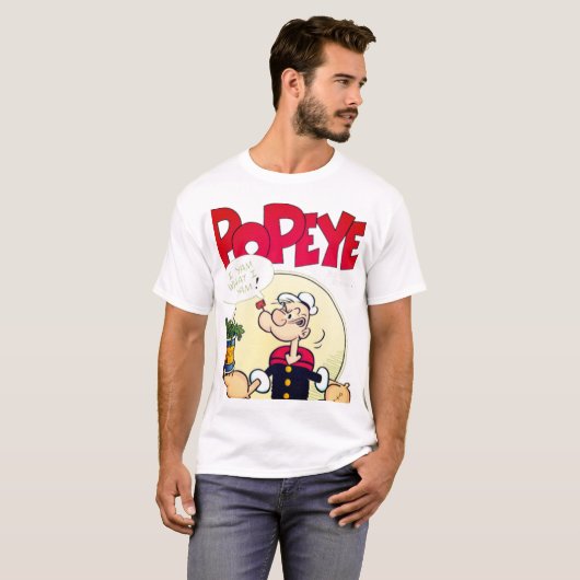 THÈME POPEYE T-SHIRT (Devant entier)