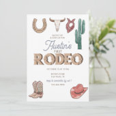 Thème Rodeo | 1er anniversaire Invitations (Debout devant)