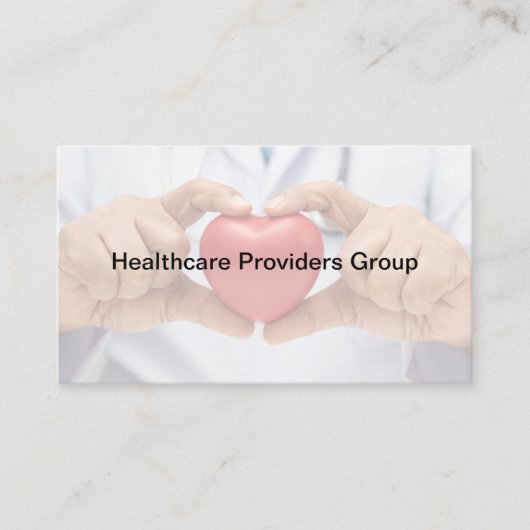 Thème Santé Carte de visite moderne (Devant)