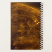 Thème spatial de la surface de l'étoile brûlante (Dos)