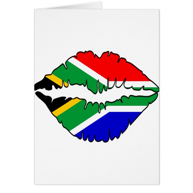 Thème sud-africain de baiser (Devant)