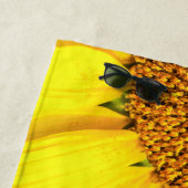 Thème Tournesol Lumineux Serviettes de plage gaies (En situation)