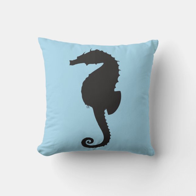 THÈME TROPICAL COUSSIN SEAHORSE (Recto)