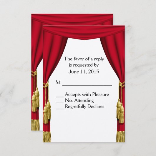 Thème vidéo RSVP (Devant / Derrière)