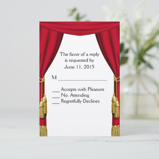 Thème vidéo RSVP (Debout devant)