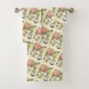 Thème Vintage Paris Serviettes de bain