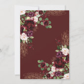 Thème Voyage Carte Vintage Aventure Fête des marié (Dos)