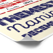 Themestock IX-poster Poster (Hoek)