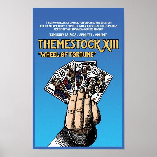Themestock XIII poster (Voorkant)
