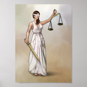 Themis - Lady Justice Poster