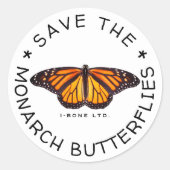 THEMONARCHS MONARCHS 3  RONDE STICKER (Voorkant)