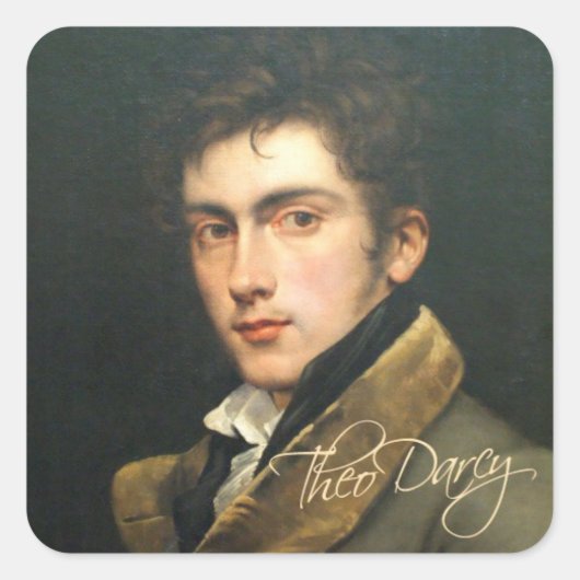 Theo Darcy Sticker (Voorkant)