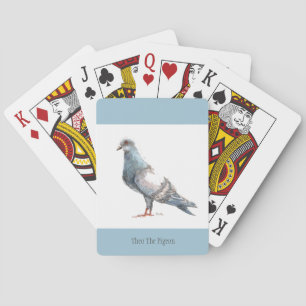 "Theo de duif"-spelkaarten Pokerkaarten