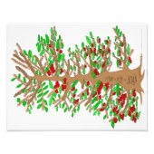 Theo en Inga Knutson Family Tree Poster (Voorkant)