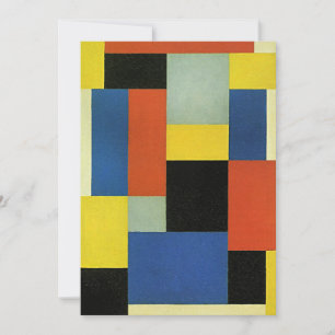 Theo van Doesburg, Compositie XX, kaart