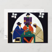 Theo van Doesburg - Joueurs de cartes (Devant / Derrière)