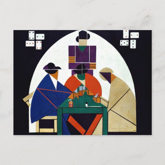 Theo van Doesburg - Joueurs de cartes (Devant)