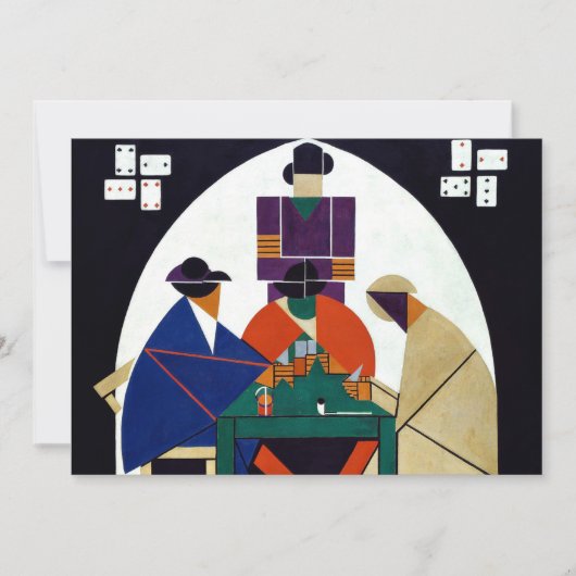 Theo van Doesburg - Joueurs de cartes (Devant)
