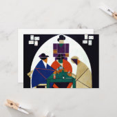 Theo van Doesburg - Joueurs de cartes (Devant/Arrière en situation)