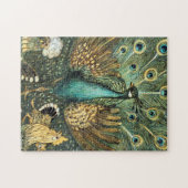 Theo Van Hoytema  Peacock Open Wing Peafowl Legpuzzel (Horizontaal)