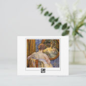 Théo van Rysselberghe #192 - Carte postale d'art f (Debout devant)