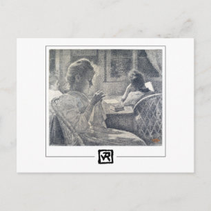 Théo van Rysselberghe #210 - Carte postale d'art f