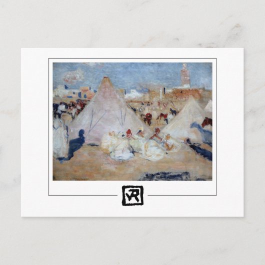 Théo van Rysselberghe #61 - Kunstmatig Briefkaart (Voorkant)