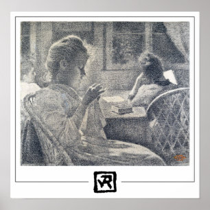 Théo van Rysselberghe Zedign Affiche d'art #210