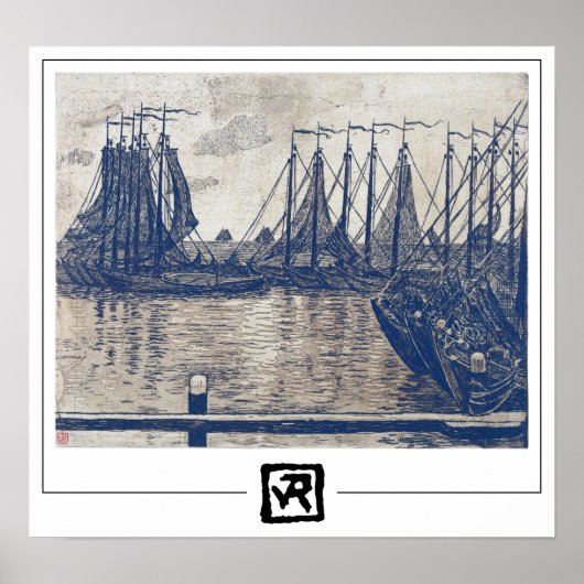 Théo van Rysselberghe Zedign Art Poster #181 (Voorkant)