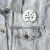 Theobromine (Chocolate Alkaloïde) Button - Kleur (In situ)