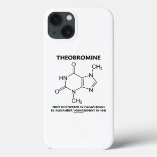 Theobromine werd voor het eerst ontdekt in Cacao b iPhone 13 Hoesje
