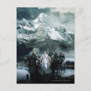 Theoden en de Fellowship Briefkaart