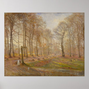 Theodor_Philipsen_-_hertenpark kopenhagen (Gewijzi Poster