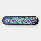 THEODORE Customisé Graffiti Skateboard (Horz)