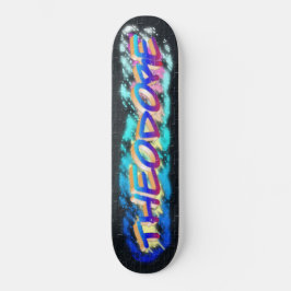 THEODORE Gepersonaliseerd Graffiti Skateboard