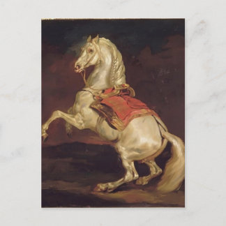 Theodore Gericault:Napoleon's Stallion, Tamerlan Briefkaart