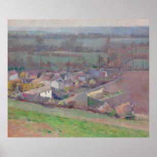 Theodore Robinson "Bird's eye uitzicht" landschaps Poster
