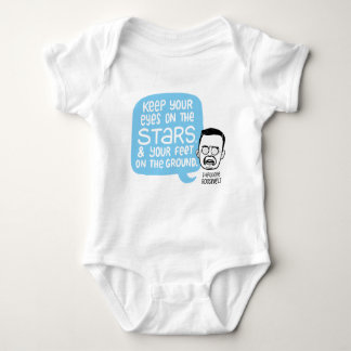 Theodore Roosevelt-baby lichaamspak Romper