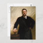 Theodore Roosevelt Briefkaart (Voorkant / Achterkant)