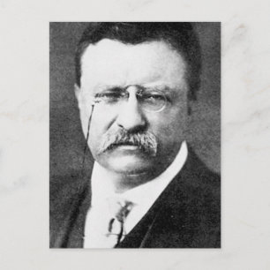 Theodore Roosevelt Briefkaart