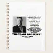 Théodore Roosevelt Détruire les déchets Ressources (Devant)