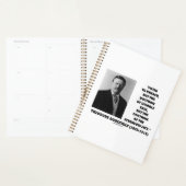 Theodore Roosevelt Doctrine Strenuous Life Quote Planner (Display)