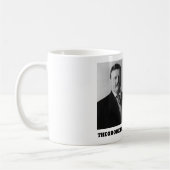 Theodore Roosevelt doet wat u kunt citeren Koffiemok (Links)