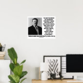Theodore Roosevelt Moment van de beslissing Poster (Thuiskantoor)